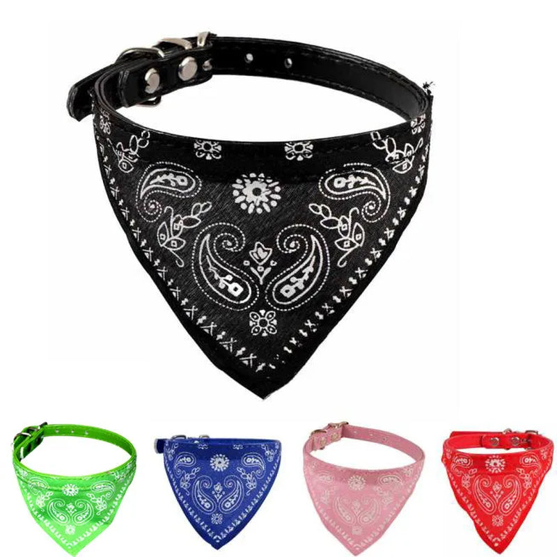 Pet Dog Puppy Cat Neck Scarf Bandana Collar Neckerchief Bandana Collar Neckerchief Dog Accessories Grooming Dog Bandana
