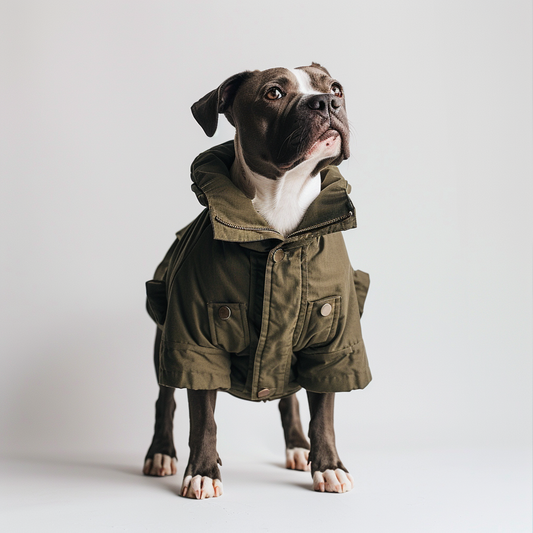 Pawra Natural Dog Jacket Organic Cotton